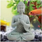 Livelyfish Aquarium Buddha Statue Japanese D, Sitting Meditation. Fixed Price $23.90.