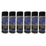Steel-it 1012D Polyurethane Protective Spray Coating 12OZ Can Black 6 Pack Kit. Fixed Price $179.94.