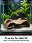 Aquarium Cave Decoration Fish Tank Hide Away Ordiment For Tropical Betta. Fixed Price $12.99.