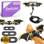 Zerilion 3-SIZE Reptile Harness And Leash Set For Bearded Dragons, Soft Leath.... Fixed Price $20.00.