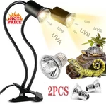 2 Pcs Reptile Lamp 75W Uva+uvb 3.0 Pet Heat Turtle Basking Light Bulbs. Fixed Price $14.39.