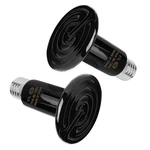 Omaykey 75W Ceramic Infrared Emitter - No Light 2 Count (pack Of 1), Black. Fixed Price $21.84.