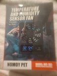 Nomoy Pet NFF-102 Temperature Humidity Sensor Fan For Reptile Tanks. Fixed Price $13.43.