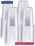 Gusto 16 Oz. - 100 Pack Crystal Pet Clear Plastic Cups For Party Ideal. Fixed Price $27.60.
