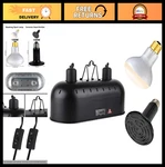Dxophiex Dual Light Fixture,reptile Heat Lamp With 150W Basking. Fixed Price $97.84.