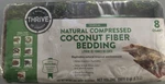 Thrive Tropical Compressed Coconut Fiber Bedding 8 Quart. Fixed Price $20.00.