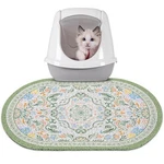 Bienbee Cat Litter Mat, 24X15 Waterproof Trapping Rug, Non-slip Bottom. Fixed Price $25.99.