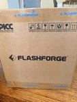 Flashforge Adventurer 3D Printer Black 435X435X480MM 4147-FF-AD5M. Fixed Price $339.00.