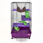 Kaytee My First Home Deluxe Multi-level Habitat With Casters For Pet Ferrets 24". Fixed Price $197.87.