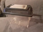 Small Ra-exo Faunarium All-purpose Terrarium 7" 4" 5". Fixed Price $12.50.