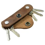 Handmade Full Grain Leather Key Organizer Bourbon Brown - Hide & Drink. Fixed Price $44.30.