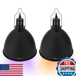 Reptitrip Deep Dome Fixture 8.5", 200W Heat/uvb Lamp Holder, Tank Lighting. Fixed Price $99.38.