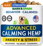 Bark&spark Advanced Calming Chews For 60, Hemp (anxiety Stress). Fixed Price $21.88.