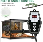 Tikaton Reptile Heating Pad Digital Thermostat Combo Set Terrarium Mat 2023. Fixed Price $32.62.