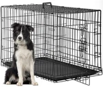Fdw Crate For Large Dogs 48 Inch Folding Metal Wirepet Cage Double Door W.... Fixed Price $88.65.