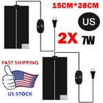 2X 7W 15*28CM Pet Reptile Heater Under Tank Heating Pad Aquarium Lizard Mats New. Fixed Price $16.50.