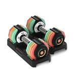 Adjustable Dumbbells Set 12.5LB Pair, 1-SEC Fast Free Weights, P.... Fixed Price $180.46.