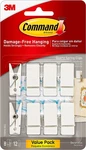 Command Spring Clips, Quartz, 8-CLIPS (17089Q-8ES), Great For Small,. Fixed Price $19.75.