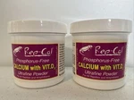2 Rep Ultrafine 3.3 Oz Powder Calcium With Vitamin D3 Phosphorous Free. Fixed Price $28.00.