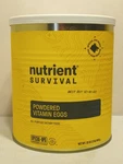 Nutrient Survival Vitamin Powdered Eggs Blend, Freeze Dried Emergency Food. Fixed Price $60.00.