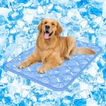 Rywell Dog Cooling Mat 44X32IN Extra Large Waterproof Washable Blue Nontoxic. Fixed Price $46.31.