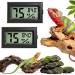 2 Pcs Reptile Thermometer And Humidity Gauge For Bearded Dragon Tank Accessor.... Fixed Price $18.42.