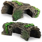 2PCS Small Aquarium Trunk Decoration Hollow Tree Hideout Log Hideaway Fish. Fixed Price $19.64.