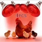 Heat Lamp For Chickens Coop Brooder And Reptile Bulb 150 Watt 4-PACK. Fixed Price $27.66.