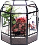 Large Glass Terrarium Handmade, Centerpiece Display Box Gift Planter Containers. Fixed Price $56.92.