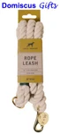 49" New! Dog Canine Puppy Rope Leash Natural Chase Durable Tough Field + Wander. Fixed Price $19.80.