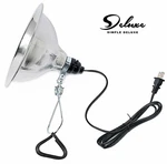 Simple Deluxe Clamp Light With 8.5" Aluminum Reflector Up 150W E26/E27. Fixed Price $25.99.