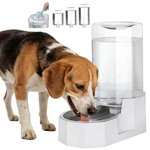 Sfozstra Automatic Pet Water Dispenser: 8L White Gravity Stainless Steel Wate.... Fixed Price $52.03.
