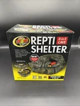 Zoo Shelter 3-IN-1 Cave Naturalistic Reptile Medium 8-INCH. Fixed Price $24.49.