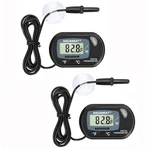 Aquaneat 1 Pack Aquarium Thermometer Digital Reptile Fish Tank Water Temperature. Fixed Price $5.94.