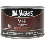 Old Masters 84308 Gel Stain, Rich Mahogany, Liquid, 1 Pt, Can. Fixed Price $35.07.