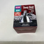 Arcadia Deep Heat Projector 80W E26 Silver Ir-a/ir-b Bulb. Fixed Price $24.99.