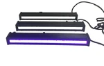 Lot OF-3 Onforu 24W Uv Led Black Light Bar, 5FT Power Cord With Us Plug And Glow. Fixed Price $225.00.