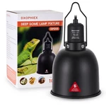 Best Dxophiex 5.5INCH Deep Dome Reptile Heat Lamp Light Fixture Uvb Max 100W For. Fixed Price $35.81.