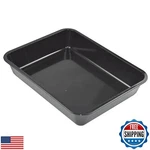 Omem Reptile Food Bowl Large Water Dish, Wood Plate, Turtles (M=31.5 * 2. Fixed Price $29.99.