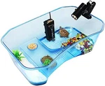 Turtle Aquarium,reptile Tank, Terrapin Lake With Platform Plants Pet. Fixed Price $27.85.