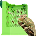 Reptile Feeder Bowl Escape-proof Corner Hunting Dish. Fixed Price $19.35.
