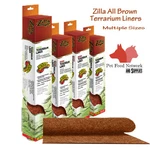 Zilla Terrarium Liner Brown (assorted Sizes). Fixed Price $10.99.