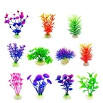 Cousduobe Artificial Aquatic Plants 11 Pcs Small Aquarium F.... Fixed Price $14.56.