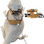 Kunbiuh Bearded Dragon Harness And Leash Adjustable(m,l,xl) - Soft Brown. Fixed Price $11.94.