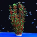 Alegi Large Aquarium Plants Artificial Plastic Fish Tank 21 In, Wine,green. Fixed Price $16.29.