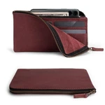 Hide & Drink, Long Zippered Wallet Handmade From Full Grain Leather (sangria). Fixed Price $69.74.