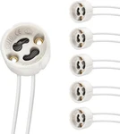 GU10 Base Socket, 600 Heat Resistant Maximum 250V 300W, Ceramic Lamp Holder And. Fixed Price $13.79.