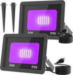 30W Led Black Flood Lights Waterproof Uv Glow Party Lamp. Fixed Price $40.10.