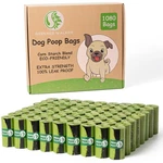 Poop Bags For Waste, 1080 Doggy Extra Thick Strong 100% Leak-p.... Fixed Price $35.35.