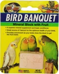 Zoo Med Labs Supplement Mineral Bird Banquet Block Fruit Formula - 3 Pack. Fixed Price $10.23.